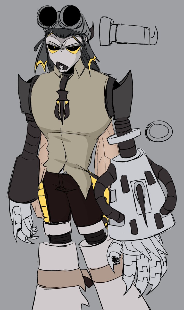 ST1NGOPERATION's tweet photo. (Re-upload. Adjusted old ref (1st img) to fit with current look(s). ) https://t.co/BCDC3BLKwy