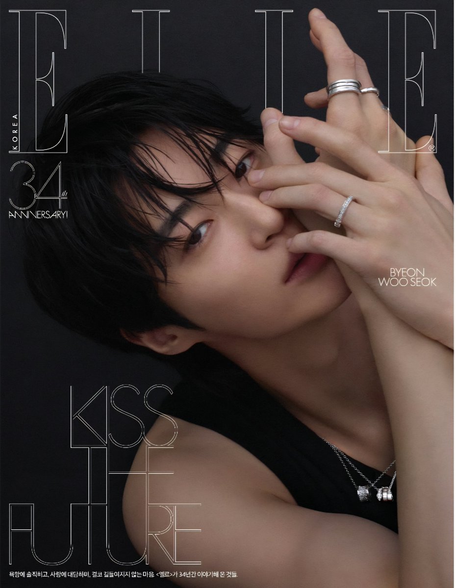 OT7BTSGirl's tweet photo. 🎉Order Now NOV.2026 ELLE KOREA #ByeonWooSeok Cover P1,041 Only! Free Shipping!🎉

🔗https://t.co/YtqJ7EILQz https://t.co/Ajp1xXesaJ