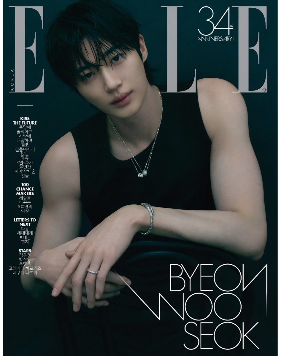 OT7BTSGirl's tweet photo. 🎉Order Now NOV.2026 ELLE KOREA #ByeonWooSeok Cover P1,041 Only! Free Shipping!🎉

🔗https://t.co/YtqJ7EILQz https://t.co/Ajp1xXesaJ