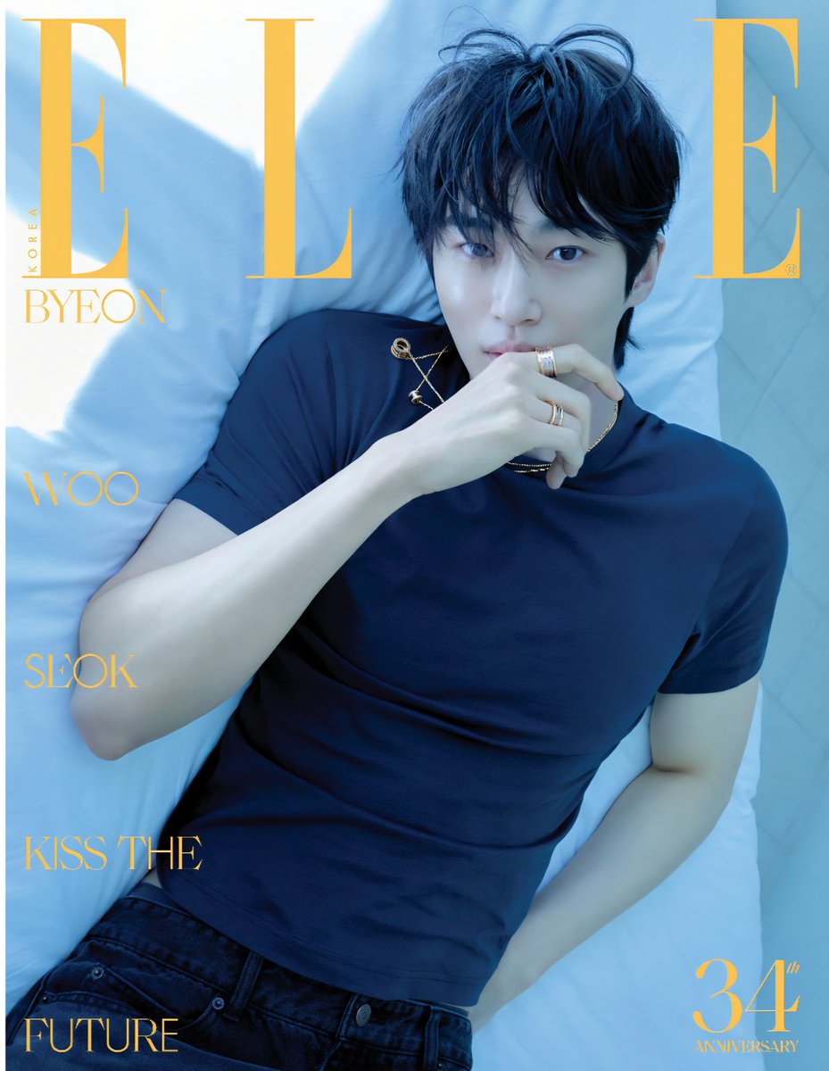 OT7BTSGirl's tweet photo. 🎉Order Now NOV.2026 ELLE KOREA #ByeonWooSeok Cover P1,041 Only! Free Shipping!🎉

🔗https://t.co/YtqJ7EILQz https://t.co/Ajp1xXesaJ