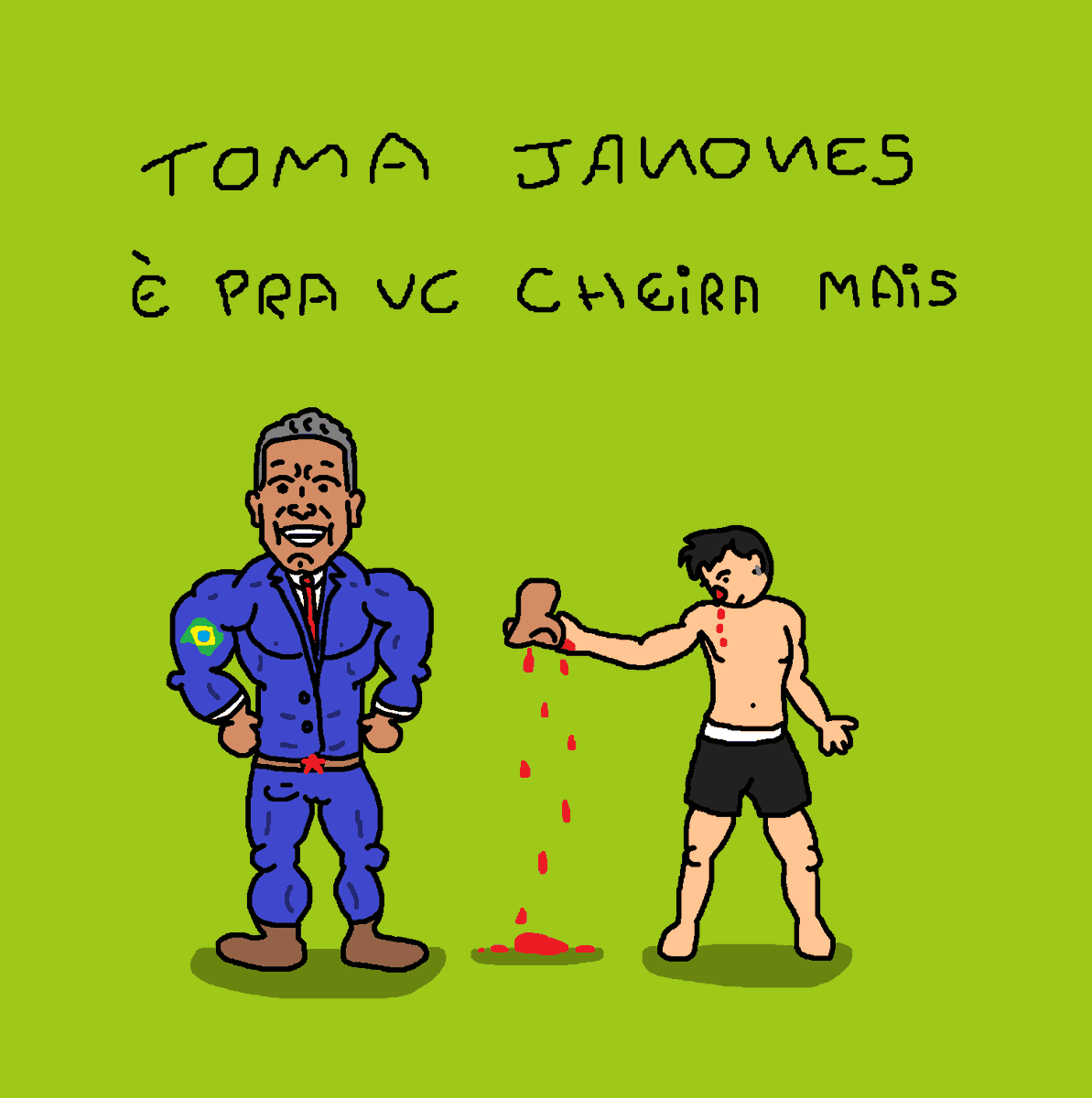 brasilpaint2's tweet photo. @comunadememes fiz uma parecisda amigo
melhoras janpones 🫡 https://t.co/beJE9tJre3