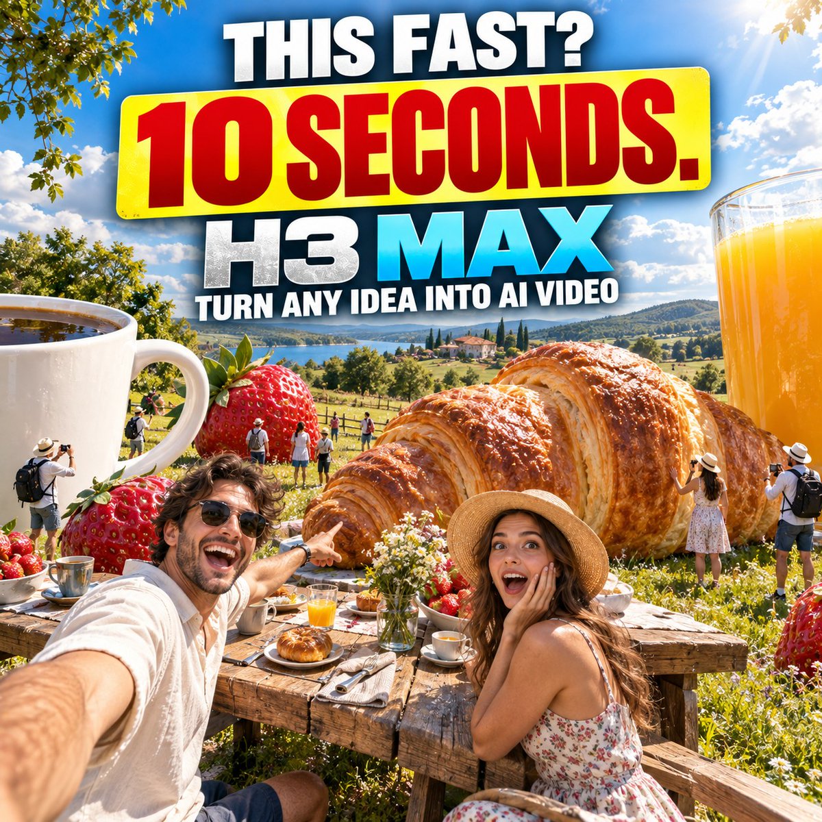 omnirogue_ai's tweet photo. This fast? Yep. 10 seconds. ⏱️

Turn any idea into AI video with H3 Max on OmniRogue.

Link in bio.

#OmniRogueAI #H3Max #AIVideo #TextToVideo #AITools https://t.co/CcP9PxETY7