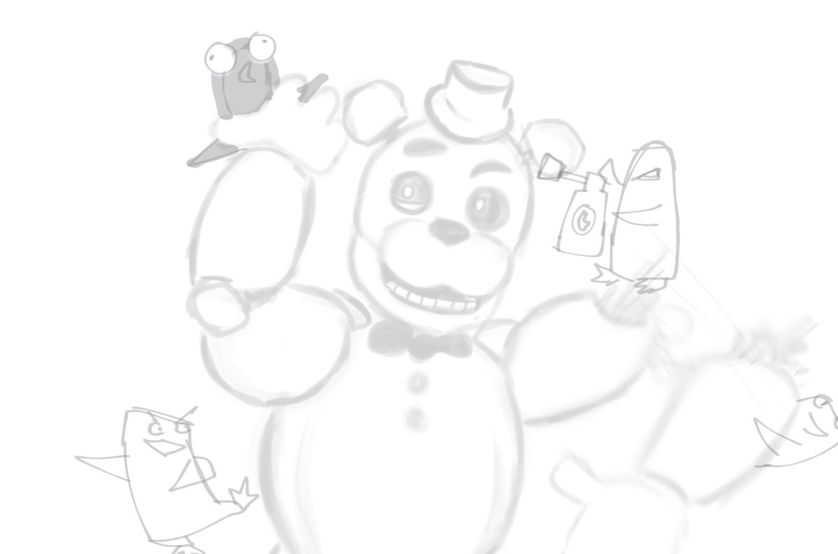 libraaxxxlibraa's tweet photo. I'm cooking up something really fun hehe 👀🔥

#WIP #fnaf #artmoots https://t.co/IkJrUsTM8R