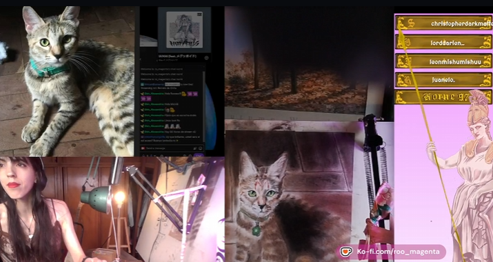 SoraLines12's tweet photo. Live now! Drawing a cute catgirl commission stream! 🐾📷Come hang out, chat, and watch the process!  kick https://t.co/es16hohIqL%... Twitch:https://t.co/M7HGyLhOU7 #ArtStream #LiveStream #DigitalArt #Commission https://t.co/U2zhHwDbKX