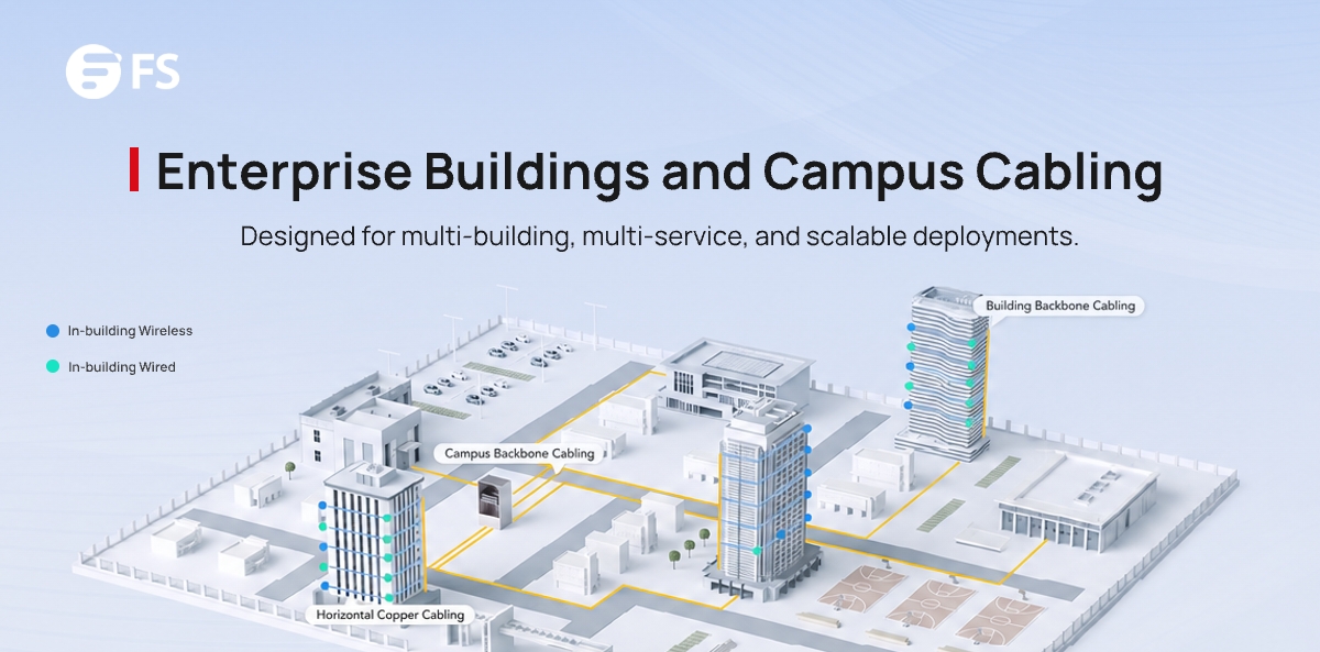 FScom_Australia's tweet photo. FS Enterprise Buildings and Campus #Cabling Solution delivers:
๐น Flexible Fiber, Copper, and Wireless Infrastructure Integration
๐น Unified end-to-end connectivity
๐น Scalable multi-service infrastructure
Explore: https://t.co/RlExC6Y93n
#StructuredCabling #CampusNetwork https://t.co/5uNOqVe60w