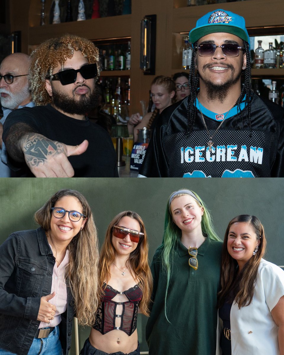 SoundExchange's tweet photo. The best vibes at our Office Hours Miami happy hour 🌴🥂

Thanks to everyone who came out! Where should SoundExchange go next? ✈️ https://t.co/FC0YpJp0nU