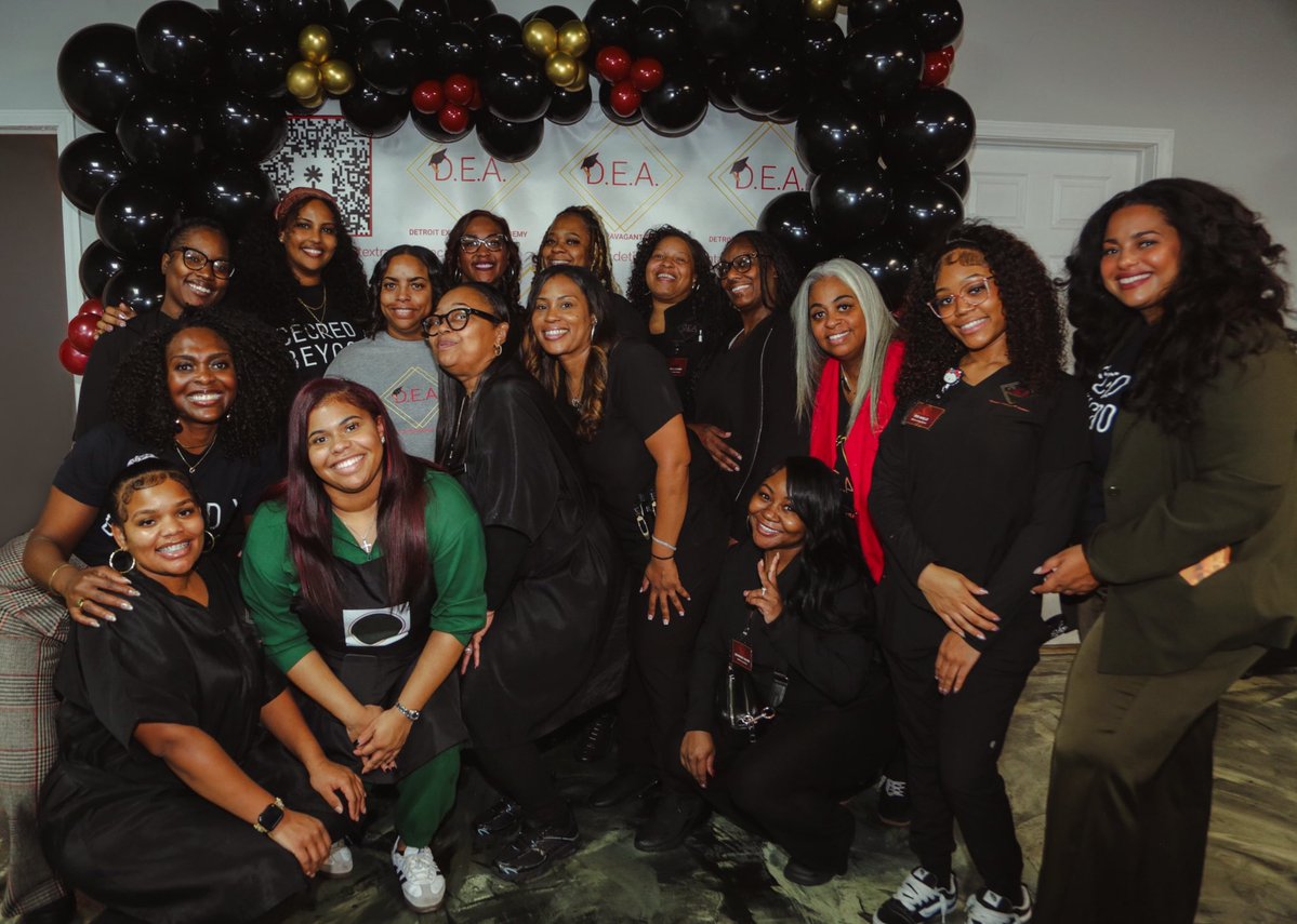 BeyGood's tweet photo. It’s Feel GOOD Monday, and we’re spotlighting returning cosmetology school, Detroit Extravagant Academy! ✨ https://t.co/jAJTOSQQQK
