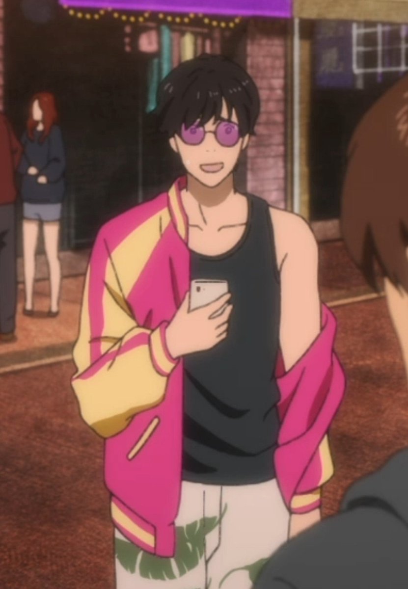 omnisunbear's tweet photo. hope whoever stole my package was also planning on being eiji looking gay in chinatown for halloween https://t.co/zSKYRJDwuY