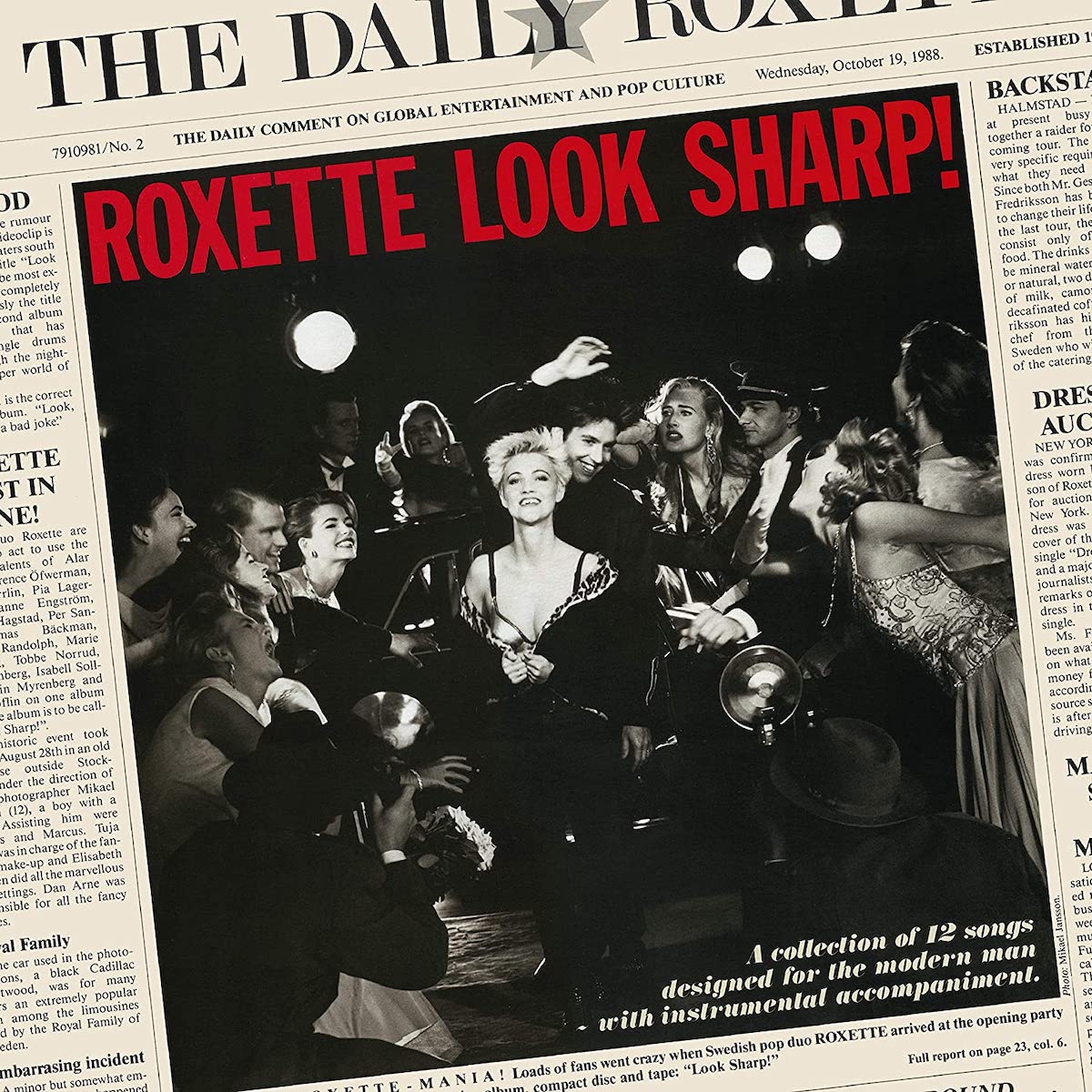 landofthe80s's tweet photo. On this date in 1988, Roxette released their second studio album, "Look Sharp!" 

BITE-SIZED FACT | The album launched the Swedish duo into international superstardom with hits like "The Look" and "Listen to Your Heart," both of which reached No. 1 on the Billboard Hot 100. #80s https://t.co/Fu59HP1CQH