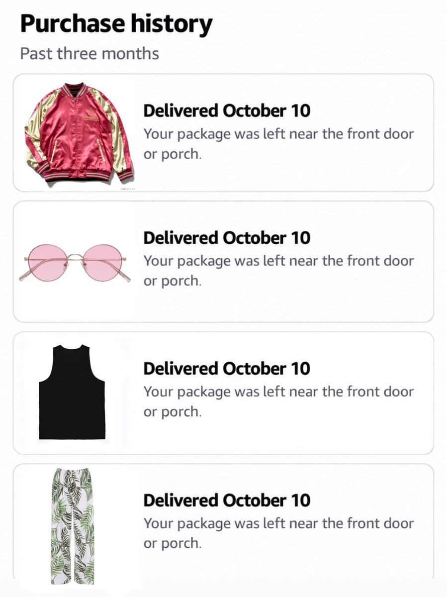 omnisunbear's tweet photo. hope whoever stole my package was also planning on being eiji looking gay in chinatown for halloween https://t.co/zSKYRJDwuY