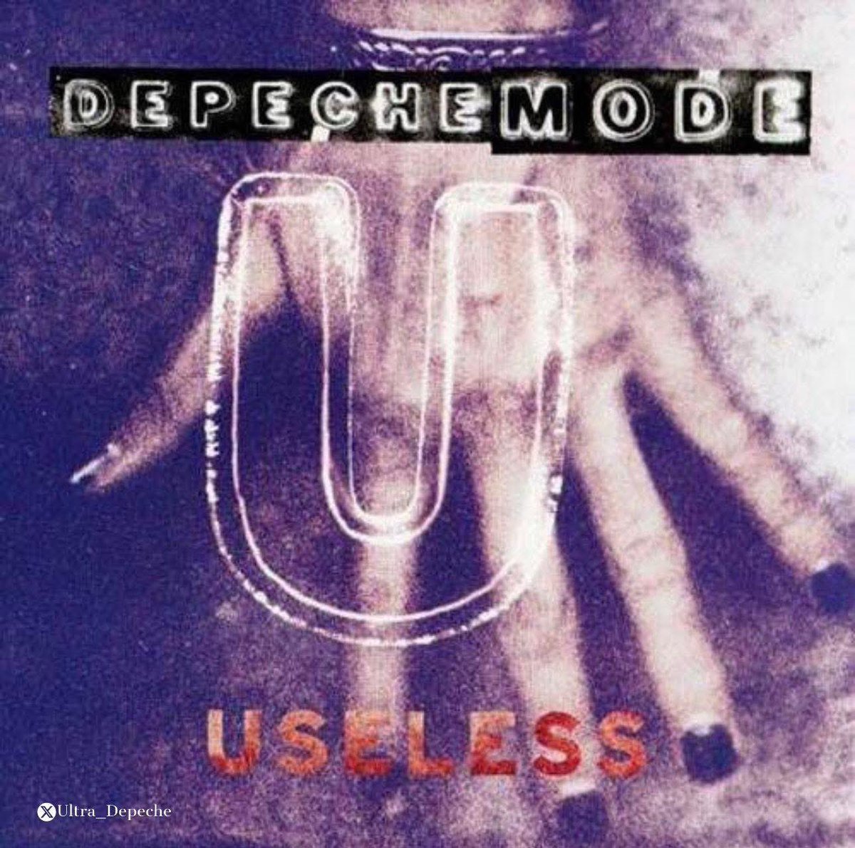 Ultra_Depeche's tweet photo. 29 years ago today, Depeche Mode released "Useless" (UK 1997), the fourth and final single from Ultra. #DepecheMode https://t.co/VwsNsijLWJ