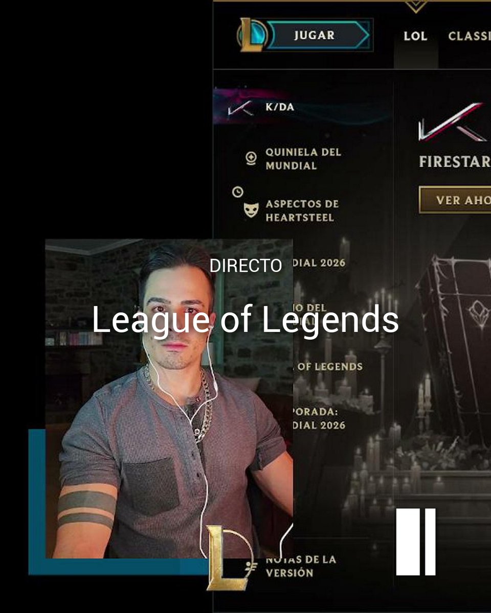 Undecimer's tweet photo. 🔴 INTEANDO en HIERRO · 🐔 League of RAKAN 🐣 · Clasificatoria 🥵🪭
🕹️ League of Legends https://t.co/1PQmYlnVzt