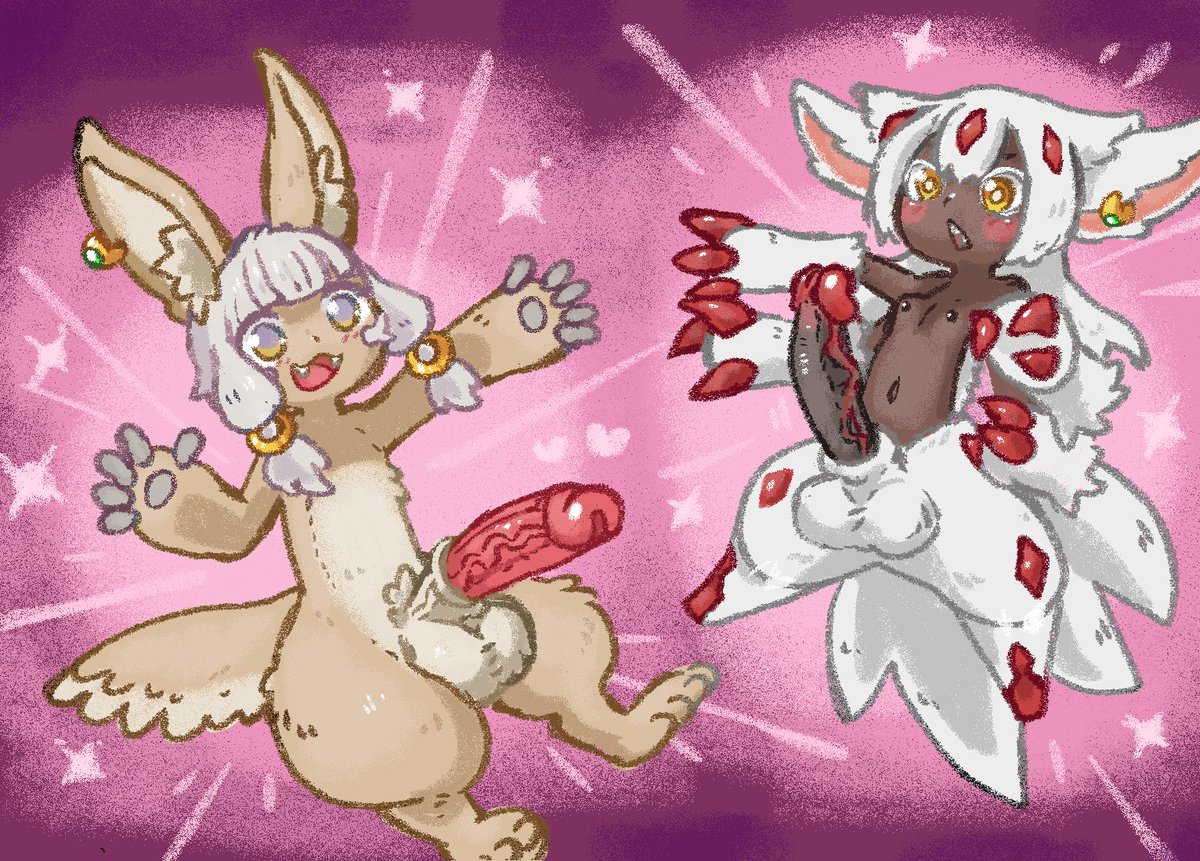 TomoSteamboing's tweet photo. Futa Nanachi and Futa Faputa clones. https://t.co/oyMr9NcB9Y