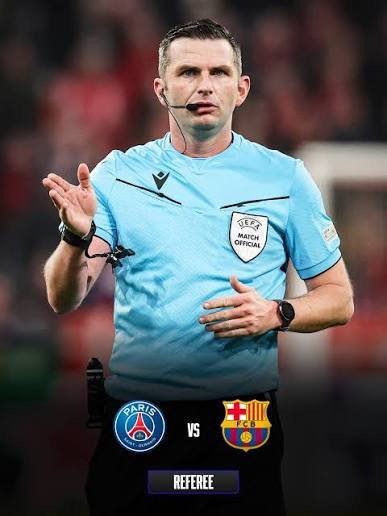 resistxnciacule's tweet photo. Ya tenemos arbitro para el PSG - Barça. El gran Michael Oliver, famoso por favorecer al madrid y perjudicar al Barça y tener una esposa muy madridista.

Todo atado y bien atado. https://t.co/HYDfDo5VSa