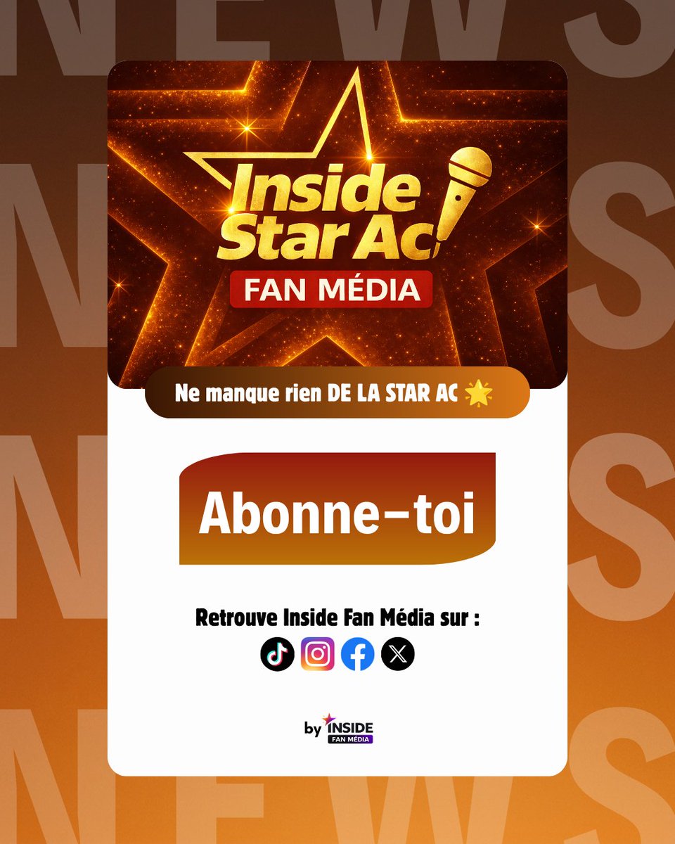 insidefanmedia's tweet photo. ⭐ C'est tout pour les actus Star Academy du 19 octobre !

🎯 Demain, les académiciens passeront leurs deuxièmes évaluations sous le signe de Vianney !

💬 Qui risque les premières nominations selon vous ? 👀

📲 Plus d'infos : https://t.co/eUvT9GaUn5

#StarAcademy https://t.co/ngVyrjJxdN