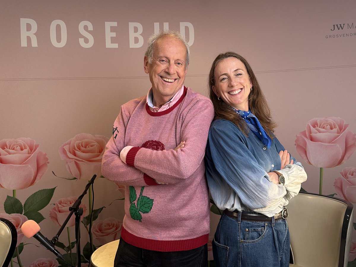 GylesB1's tweet photo. My kind of day - recording an episode of More Rosebud with my friend &amp; producer Harriet Jane. Plus guest. It drops halfway through the night &amp; is well worth staying up for.  But if you can wait until morning, do. Tomorrow night, it'll be on YouTube too.  https://t.co/wY6TJfaHPR https://t.co/uwPVgyAE5g