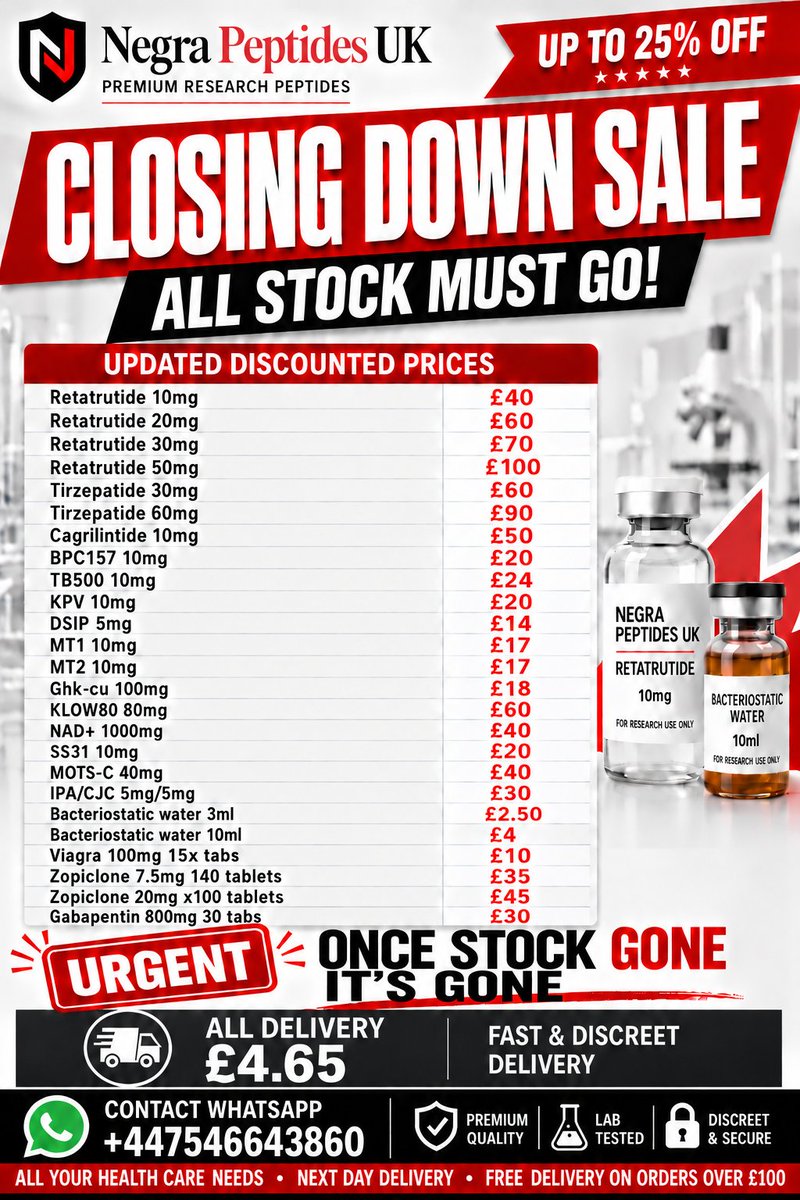 negrapeptides's tweet photo. Whee still selling stock at great prices , message our WhatsApp https://t.co/ciFnfYVuzy