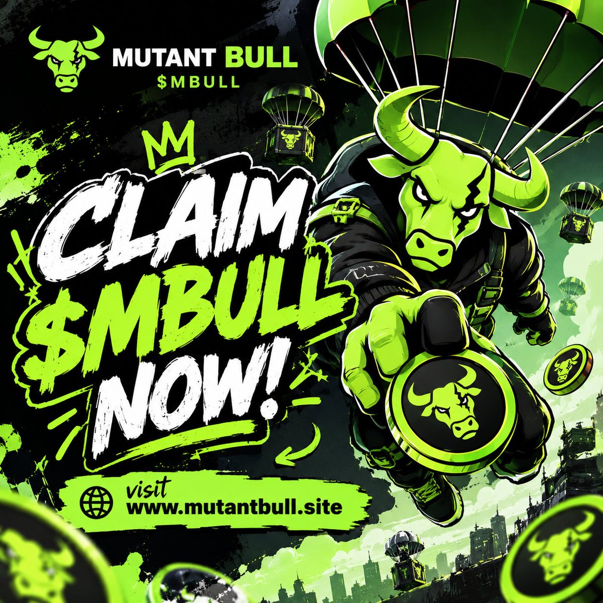 MBULLxSolana's tweet photo. If you see this, you are early

Claim your $MBULL airdrop: https://t.co/MplpyeTgNC

1️⃣Follow @MBULLxSolana  , RT pinned post
2️⃣Drop your $SOL

2000 address eligible 💸 https://t.co/LYNT6fapcl