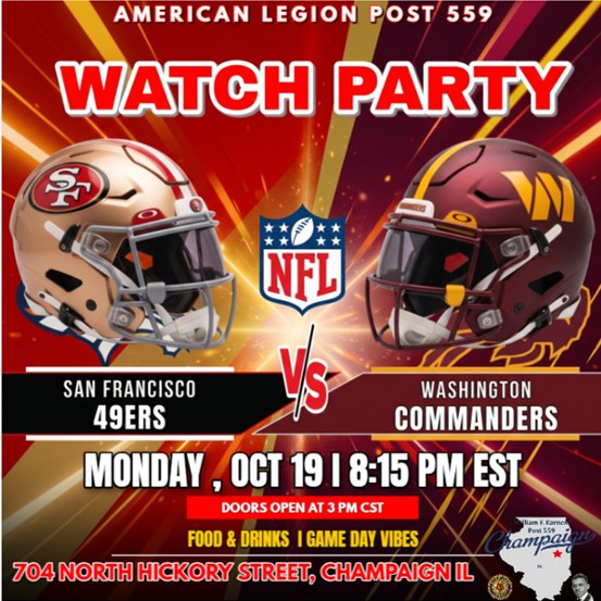 Post559's tweet photo. Monday Night Football #49ersVsCommanders #NFL #week6 https://t.co/auTiLFxJK6