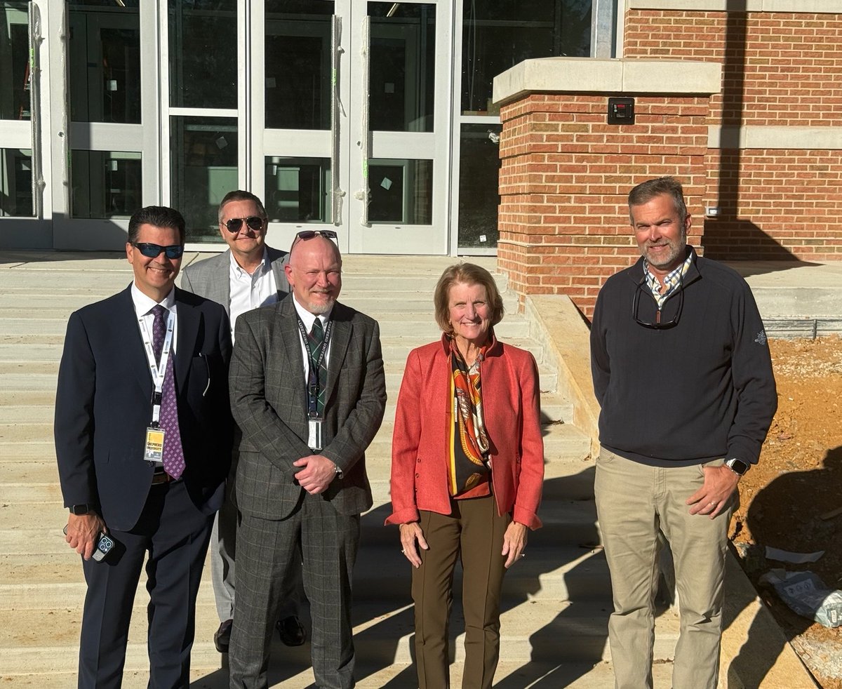 SenCapito's tweet photo. Great to be back @ShepherdU with President Wesson to see the progress being made on their new athletic facility and dining hall.

I appreciate President Wesson’s leadership and look forward to seeing the positive impact these facilities will have on the university and the surrounding community.