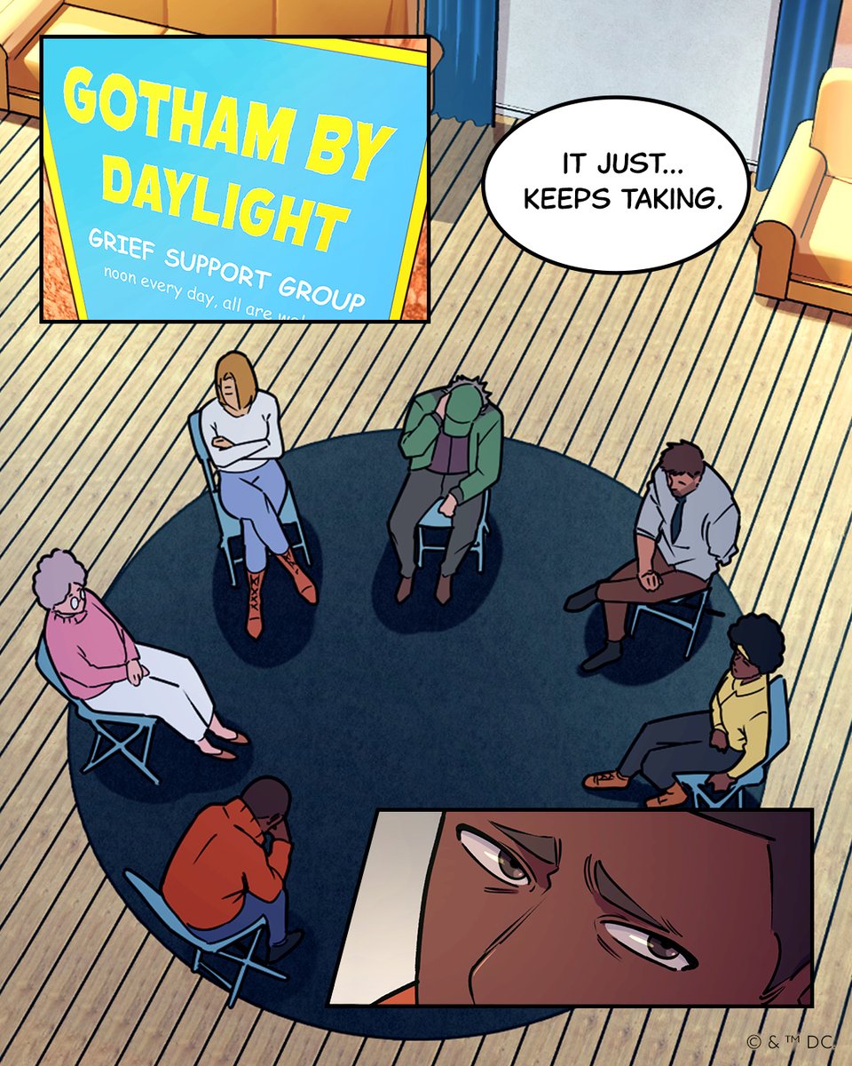 webtoonofficial's tweet photo. Gotham City has a new threat 🦇☀️

Read Gotham By Daylight, a new DC webcomic written by Mike Birchall, known for the Harvey-nominated series Everything Is Fine. Now on WEBTOON! https://t.co/O7CoETWcuZ