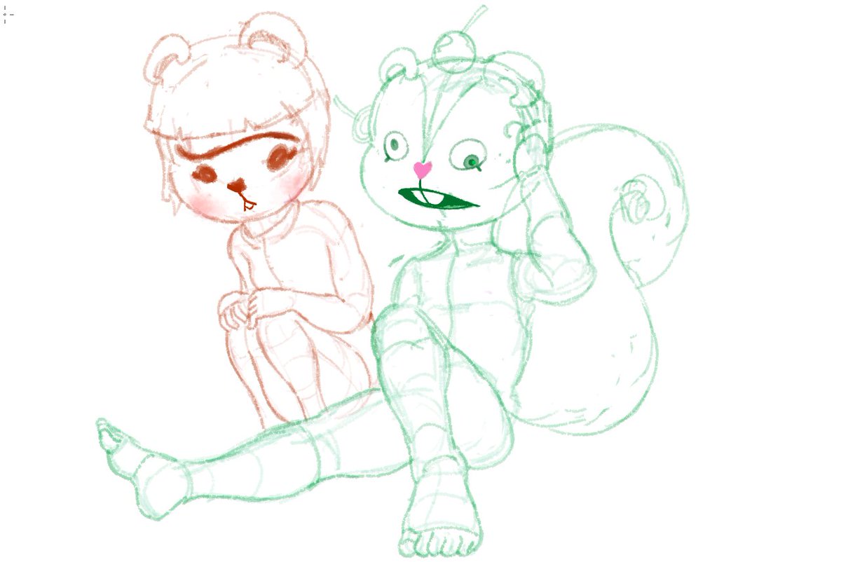 FunkySquidd's tweet photo. Trying some new stuff. Here's some squirrels! https://t.co/TqYOTTpk6D