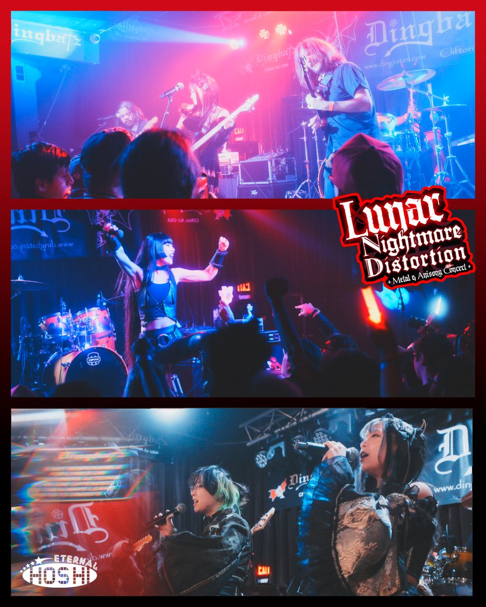 EternalHoshi's tweet photo. Thank you for joining us at LUNAR NIGHTMARE DISTORTION 🌙🦇🎸
 
+ 10.17.2026 + https://t.co/uWNAQ3qTrp