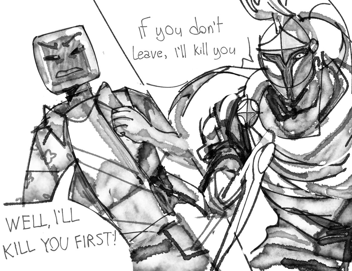 Golub_So_Stajem's tweet photo. I headcannon that Avery would beat d3rlord3s ass at PvP 

#sfawtde
#slimeknight https://t.co/ieDUOehi0h