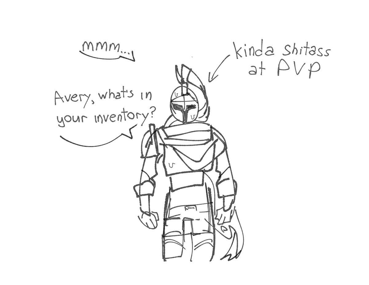 Golub_So_Stajem's tweet photo. I headcannon that Avery would beat d3rlord3s ass at PvP 

#sfawtde
#slimeknight https://t.co/ieDUOehi0h