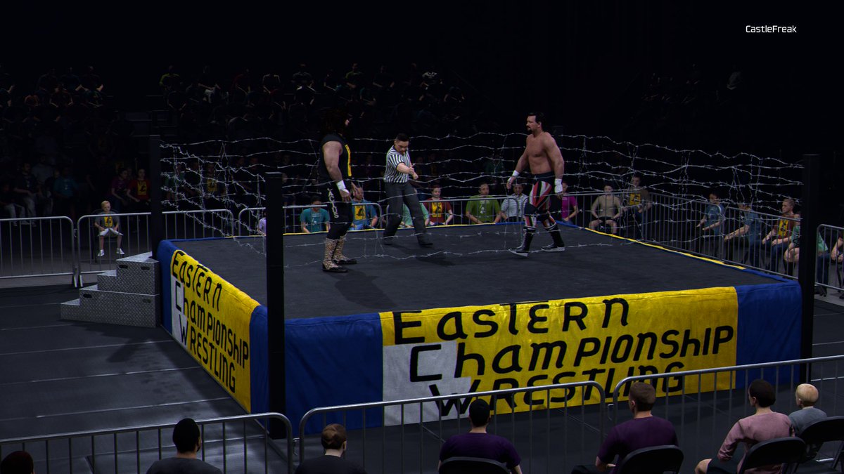 WildJumbo2K's tweet photo. Barbed Wire Ropes showcase, still a w.i.p
#WWE2K26 #FMW https://t.co/EijSaCg2gI