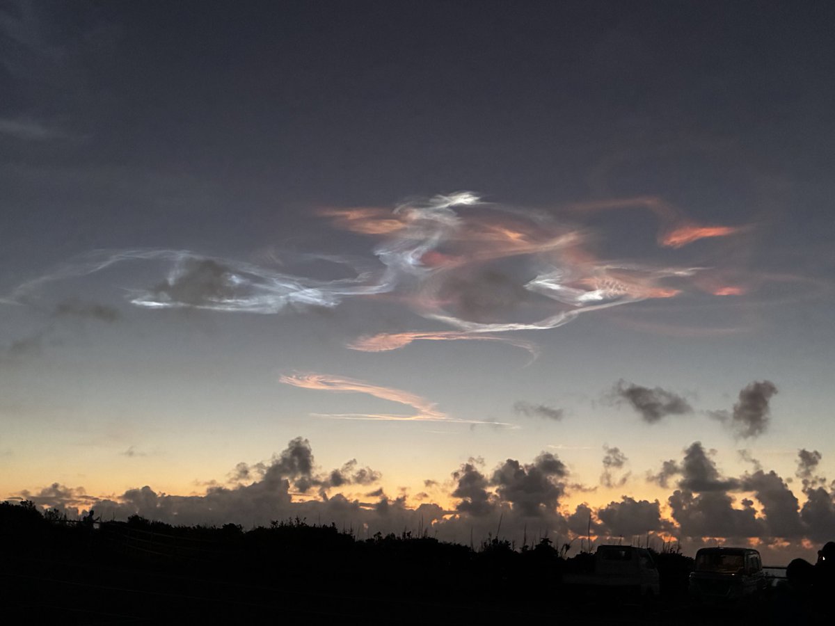2Kzk1Su5Hr's tweet photo. 夜行雲観測🔭
#H3F10 https://t.co/A2ImlYMXsM