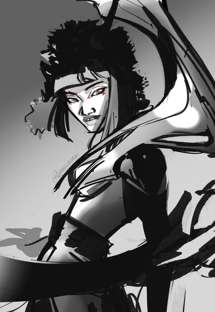 froggynami's tweet photo. I literally can’t stop drawing 

KDA Firestarter Akali (sketch)

#KDA https://t.co/h8IpoN5QAL