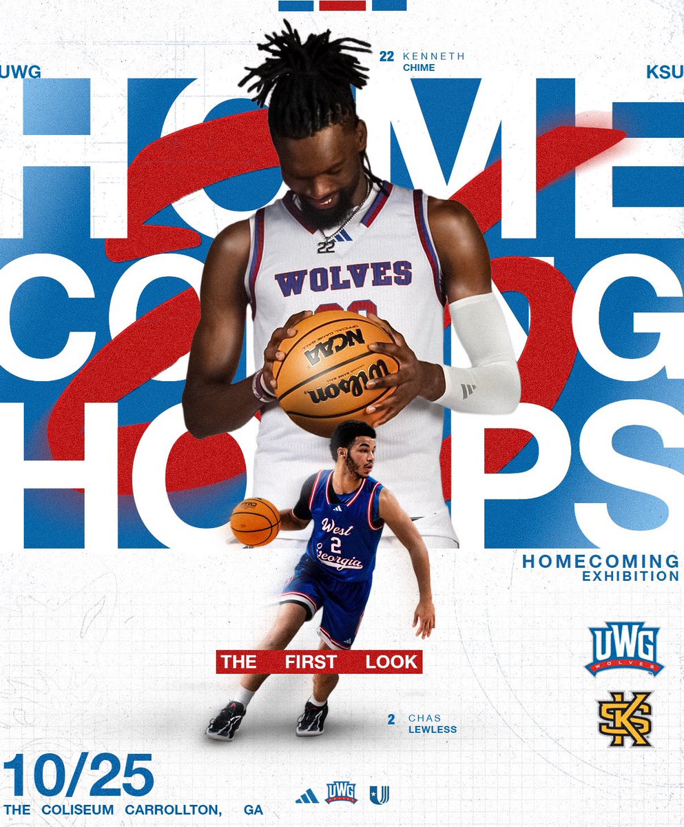 UWG_MBB's tweet photo. Wolves Fans! 

We’re less than one week away from our exhibition against Kennesaw State on October 25th at 2PM!

Get your tickets today! 🐺🏀 

https://t.co/nWeLJpW7g1

#BuiltForMore https://t.co/EbLIgG46cG
