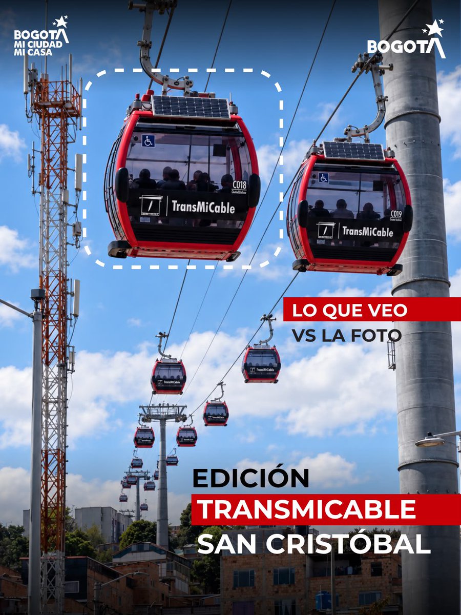 habitatbogota's tweet photo. Lo que vemos alrededor del #TransMiCable de San Cristóbal, más allá de lo que imaginamos. 🚡📸 https://t.co/MH8GZJyMNT