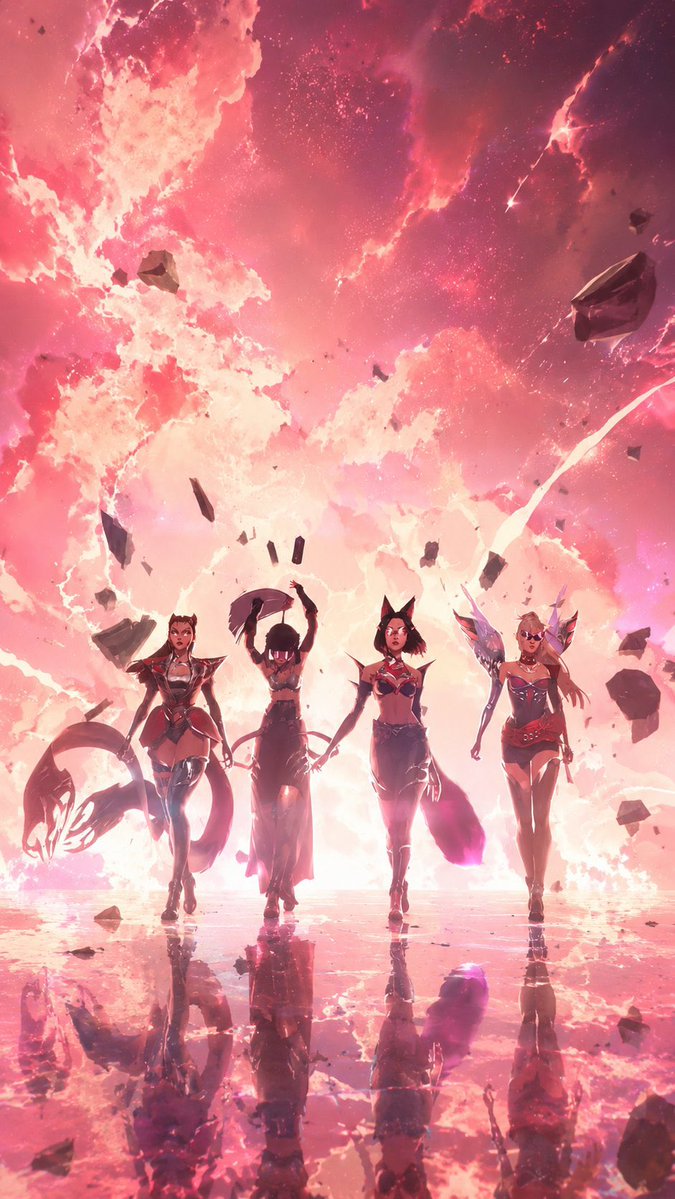 carlosbuenox's tweet photo. Esse wallpaper vai ficar por um bom tempo. #KDA https://t.co/3bA4cCOLMR