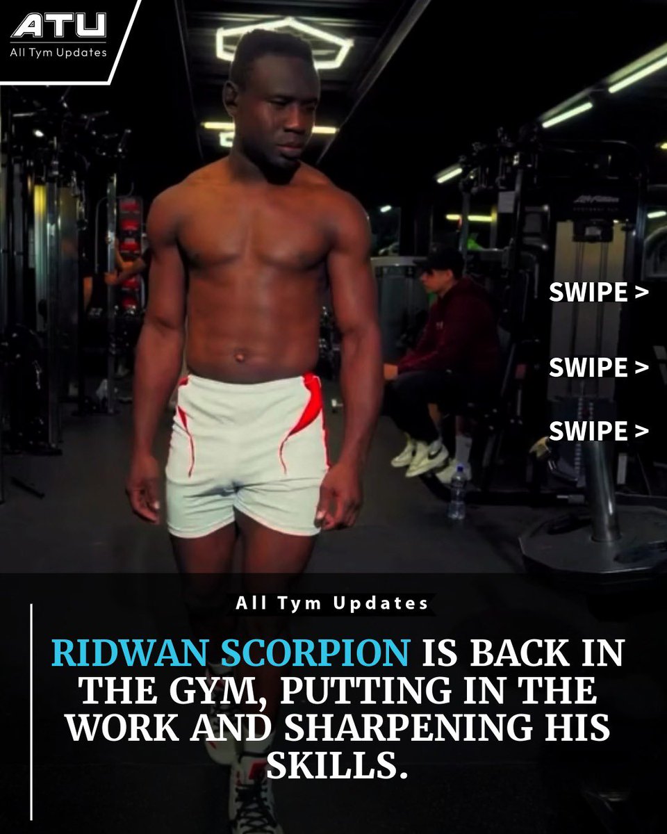 alltym_updates's tweet photo. 🥊 RIDWAN SCORPION IS LOCKED IN! 🔥

Ridwan Scorpion is back in the gym, putting in the work and sharpening his skills. 💪🏾 He can’t wait to step into the ring again and show the world what he’s capable of!

The next fight

#RidwanScorpion #Boxing #FightNight #AllTymUpdates https://t.co/4Fzjkmt7nD