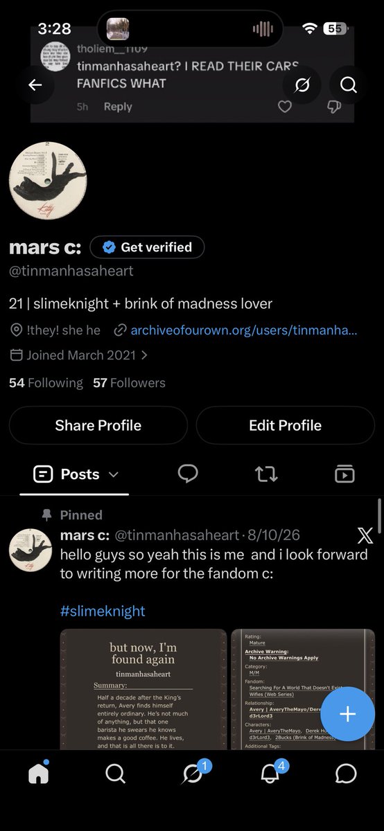 tinmanhasaheart's tweet photo. sharing is caring 

profile
lock screen 
last song played
pinterest (but i don’t use mine) https://t.co/kTiY9AFA1R
