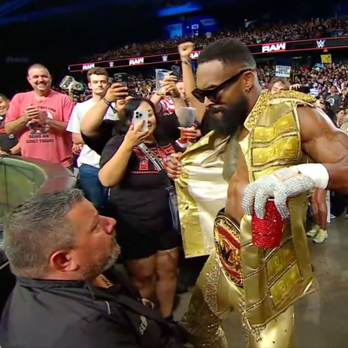 TalkPerfectPlex's tweet photo. This @MontezFordWWE situation has been bizarre.  I don’t think this case should have legs. @MikeKnoxxx #TalkPerfectPlex #WWERaw #Smackdown https://t.co/2tpO3goSS4