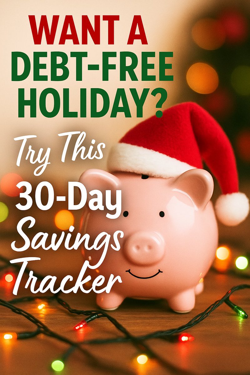 Dian_Farmer_'s tweet photo. Take the challenge and keep your budget intact. This free 30-day Holiday Savings Challenge printable helps you save daily for a debt-free December.
https://t.co/56p1GrX2hM
#HolidaySavings #DebtFreeChristmas #BudgetTips #FrugalMoms #MoneyGoals #SaveMoney #Printable #ChristmasOnABudget #GroceryShopForFree