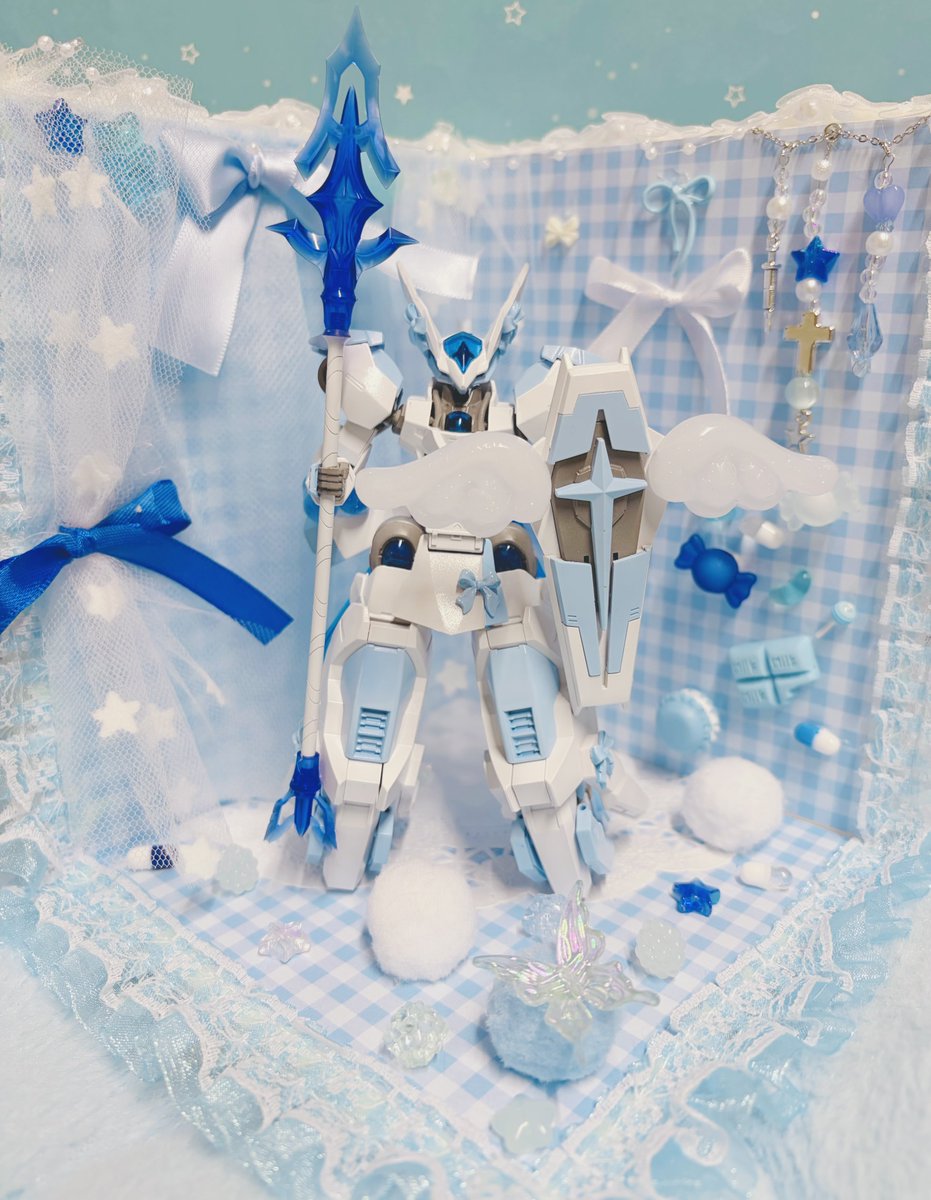 0_0noel's tweet photo. 背景ボックスアップデート꒰ঌ🩵.*･ﾟ໒꒱

#ガンプラ https://t.co/bA4xn1tiCw