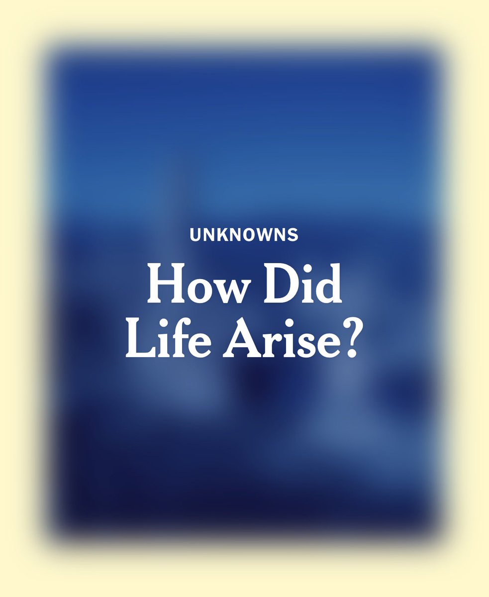 JohnRDallasJr's tweet photo. From @grok:

“@JohnRDallasJr shares a gift link to the @nytimes ‘Unknowns’ series piece on the mystery of life’s origins, urging his readers to apply first principles thinking and metacognition skills while exploring the article.

• Dallas suggests noting personal ‘Oh!’, ‘Wow!’, and ‘Uh-oh!’ moments as a practical way to practice opening the mind for ‘thinking about thinking’ on such big unanswered and possibly unanswerable scientific questions.

• Attached is the NYT graphic with ‘How Did Life Arise?’ to prompt deeper reflection on this article’s fundamental unknowns and ‘unknown unknowns.’” —Grok

As you read this arresting piece, remember to pause to #ThinkToThink™ with #FirstPrinciplesThinking.

What can be more of a first principle than the elemental science involved in discovering what’s discoverable about the origins of evolution?

(Ask you BFF #thinkbot to guide you through a definition and topic-related descriptions of first principles thinking.)

Pause. Breathe.

Oxygen got its start somewhere somehow.

Keep calm and think on.™

#MetacognitionWorks.

https://t.co/egcoX25pAf