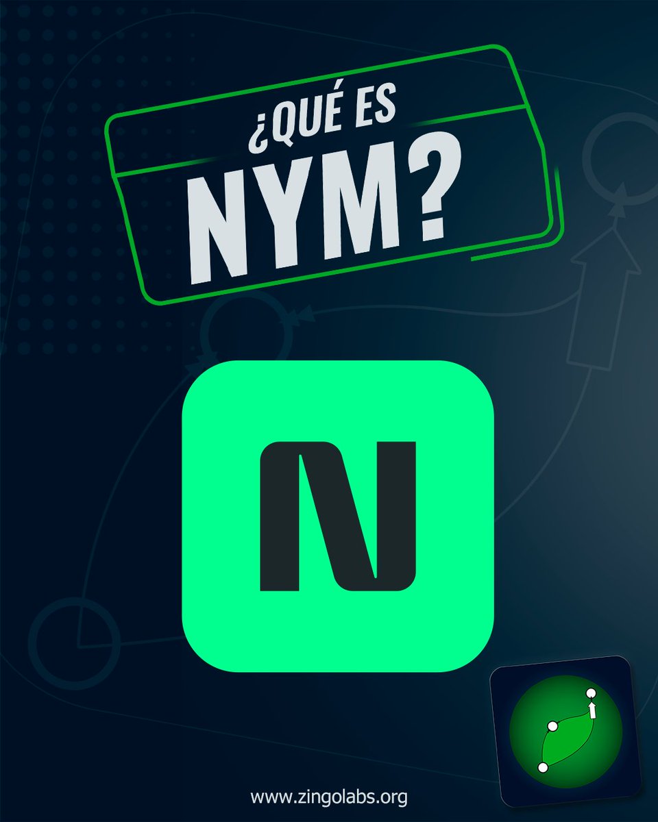 ZingoLabEsp's tweet photo. 🌐 ¿Qué es Nym?

@Nym es una red diseñada para proteger la privacidad de tus comunicaciones online, dificultando que terceros relacionen el tráfico de red con tu actividad.

Porque la privacidad no solo importa en lo que haces, sino también en lo que tu conexión revela. 🛡️ https://t.co/H5RJ34EipN