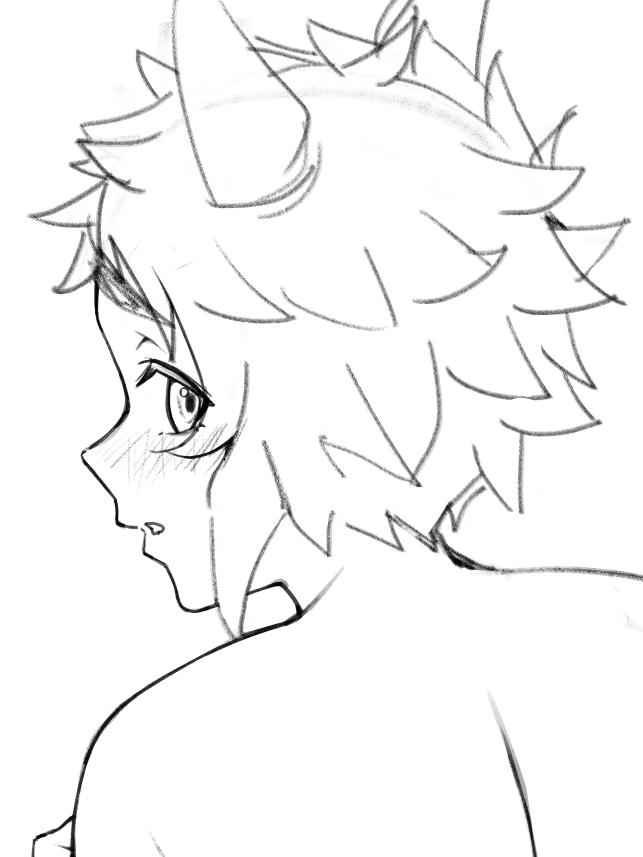 9IRDo6qmauIztUD's tweet photo. 眉が太すぎるwip https://t.co/nEuyesHsaf