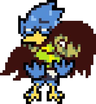 difrntusername's tweet photo. when ur partner is tired after a d8 so u have to carry them home
#deltraune #utdr #pixelart #kerdly #krerdly https://t.co/SmbYxbw0Dl