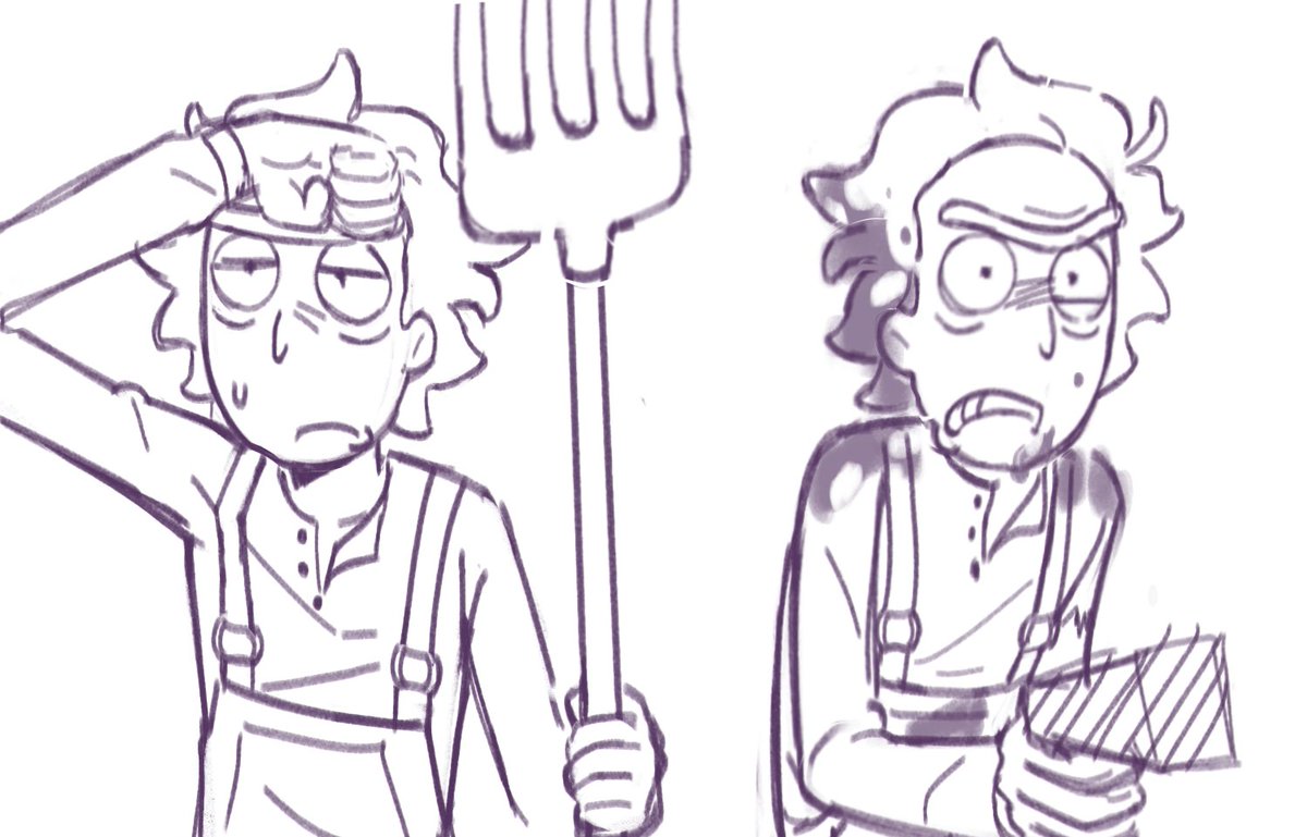 nellee2106's tweet photo. ive been wanting to draw homesteader rick and arcade morty for a while
#rickorty #rnm https://t.co/ZWElbavkMH