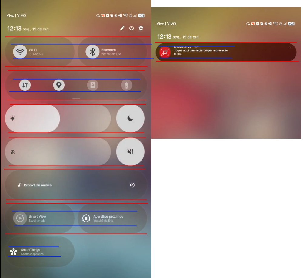 Sprintermax's tweet photo. @LuminanceXSR Just normal system update, it became worse and worse on each new version...

Back on One UI 7 it was perfect, the control panel cards had the same size as notifications

Now, the icons still are, but they added weird paddings that makes the cards almost double the expected size https://t.co/3prZFWNsTt
