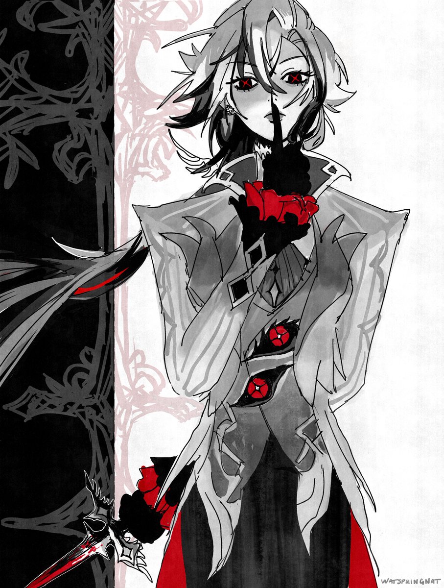 watspringnat's tweet photo. #arlecchino 🦇 https://t.co/wzVGMd7xhX