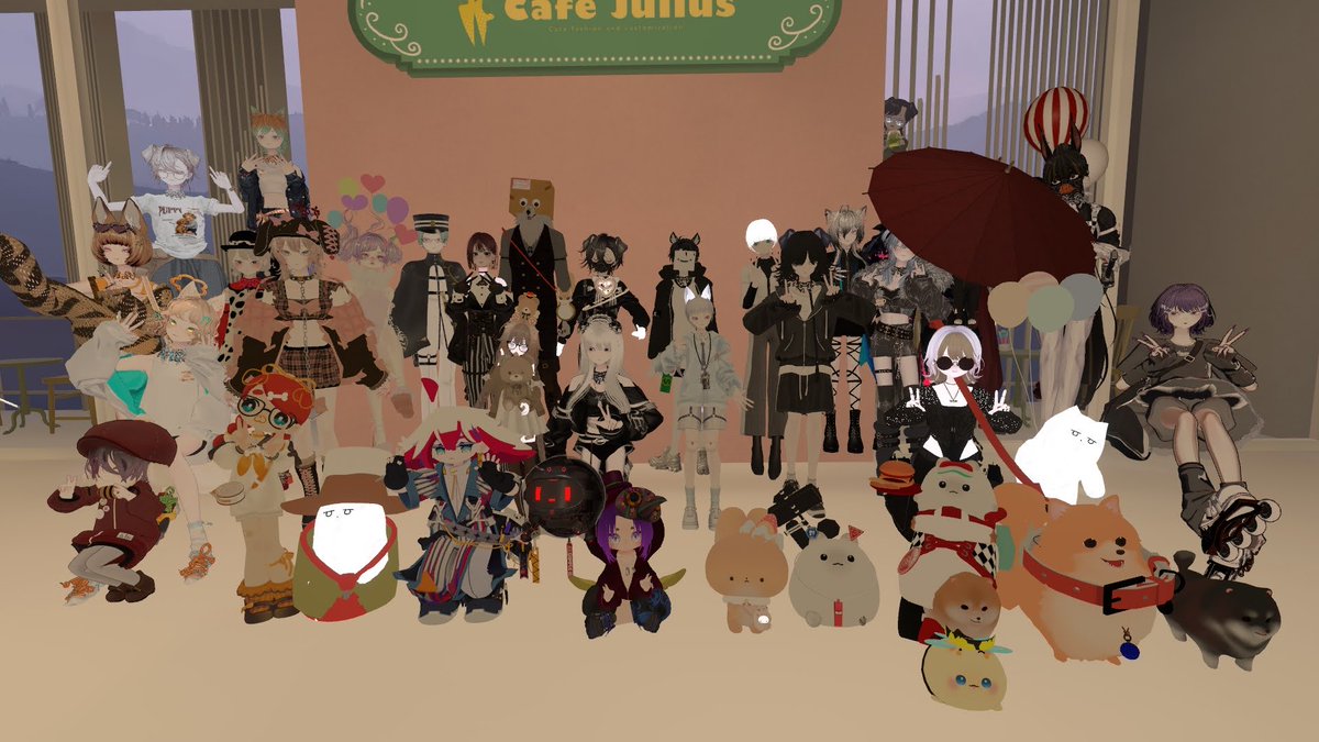 pDENq's tweet photo. 最近より少し前のvrchat
カフェユリ行った写真
超見てないかぐや姫のワールド
これがんばれば10000点いくね　やらんけど https://t.co/2TqVxyzGY8