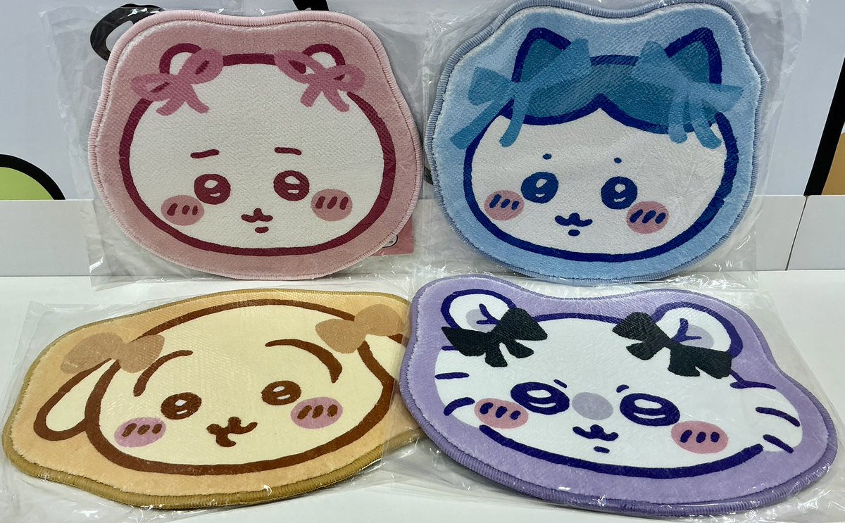chiikawa_land's tweet photo. #ちいかわらんど池袋パルコ店

🎀🏠商品入荷のお知らせ🏠🎀

ちいかわ インテリアマット
・ちいかわ　・うさぎ
・ハチワレ　・モモンガ
が入荷いたしました‼️💕

裏面には滑り止め付で、ふわふわ感触の小さめインテリアマットです💭
ご来店の際はぜひチェックしてみてくださいね🌟 https://t.co/mMMF8g4AEC