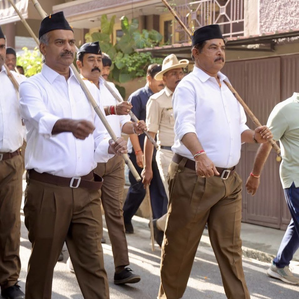 PCMohanMP's tweet photo. Greetings to all Swayamsevaks as the @RSSorg celebrates its 101st Foundation Year. The Sangh continues to inspire generations to serve society, uphold our civilisational values and strengthen national unity. May this spirit guide us towards a stronger, more prosperous Bharat. https://t.co/ILexAvvGdY